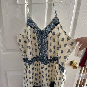 Lucky Brand Blue Combo Dress